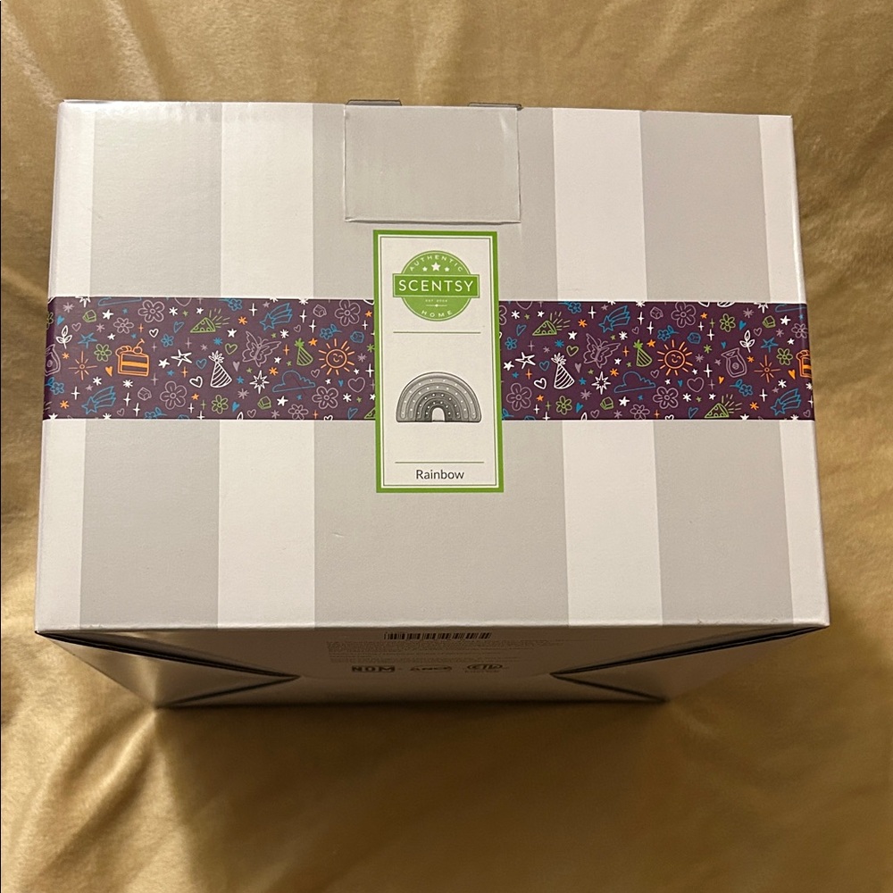 Scentsy Rainbow Warmer Colorful Wax Melt Bright Home Decor